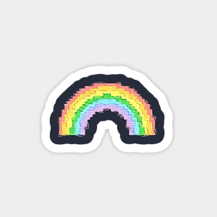 Stitched Rainbow Sticker